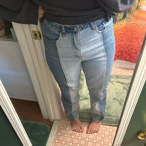 PacSun Colorblock Boyfriend Jeans